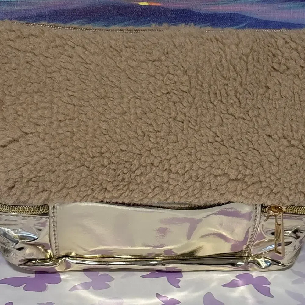 Juicy Couture Sherpa Travel Cosmetic Bag